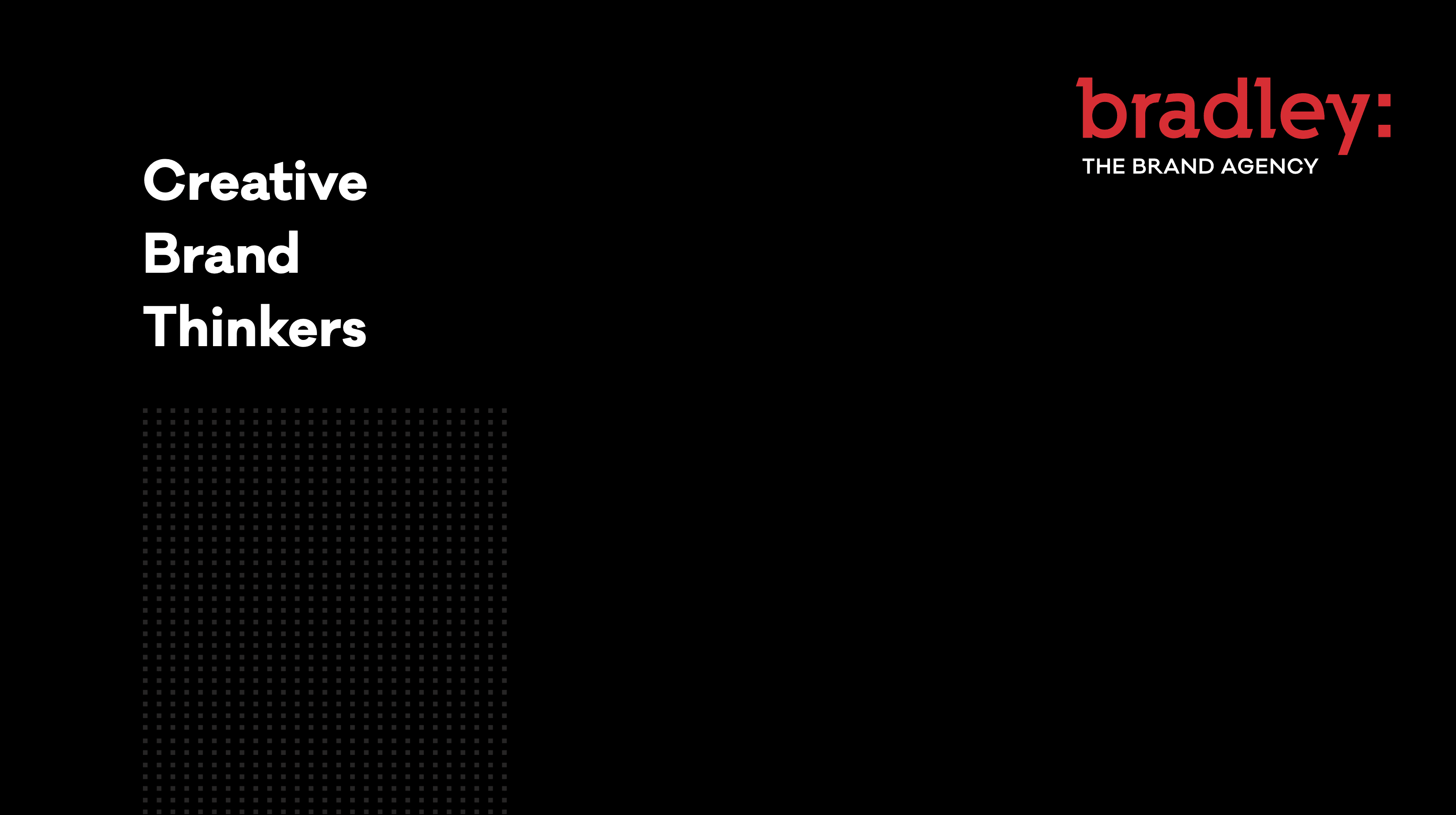 Bradley: The Brand Agency logo